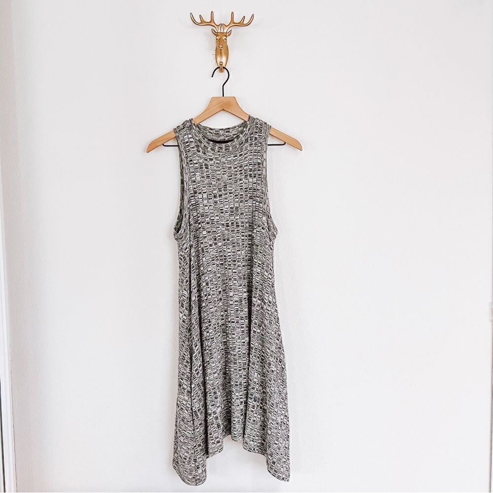 Maeve women's Gray Sleeveless Midi Dress Size Small